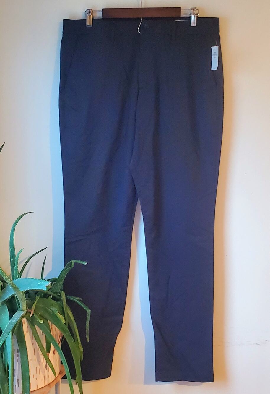 Gap NWT Blue Tapered Leg Cotton Chinos Mens Size 34 x 34 Preppy Professional dad